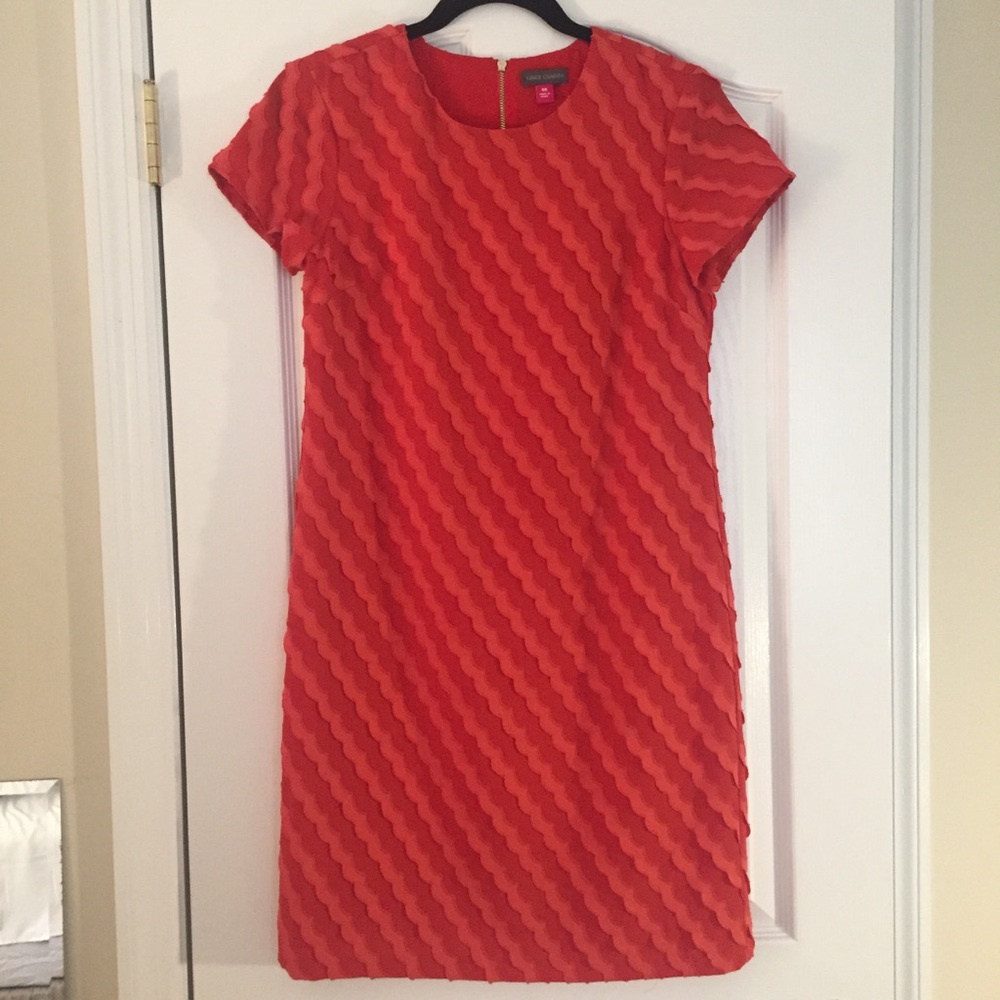 Vince Camuto Orange Shift Dress
